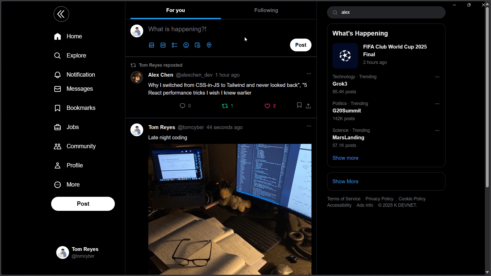 DevNet — app preview
